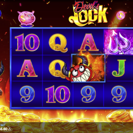 Devil's Lock slot machine devil appears